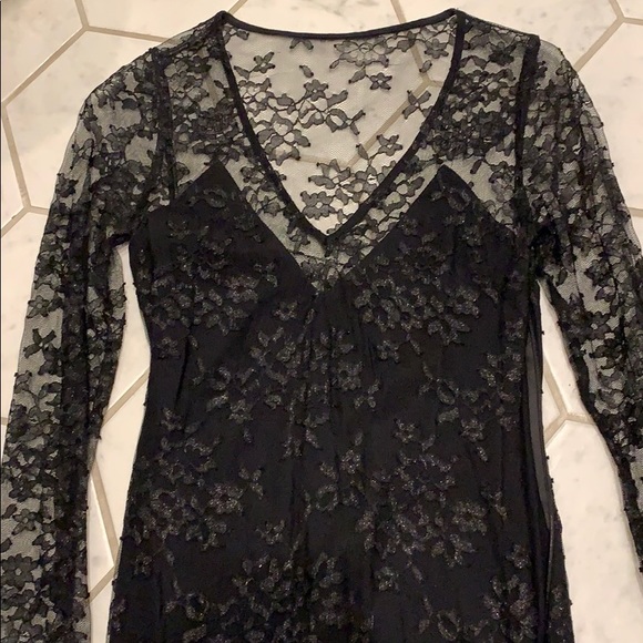 Lace black dress - Picture 2 of 4